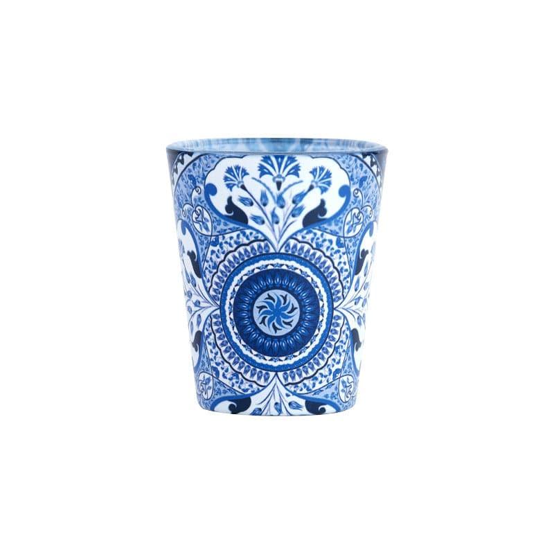 Shot Glass - Turkish Tale Frosted Shot Glass (Blue) (30 ml) - Set Of Four