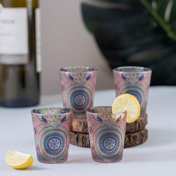 Buy Shot Glass - Turkish Tale Shot Glass (Pink & Blue) - Set Of Four at Vaaree online