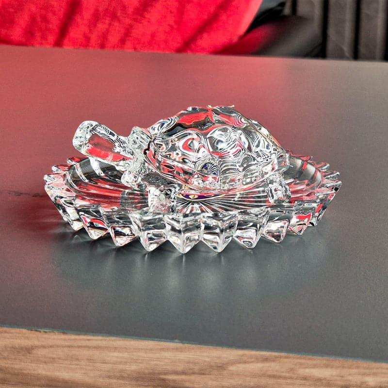 Buy Aba Kachua Showpiece With Plate Showpieces from Vaaree