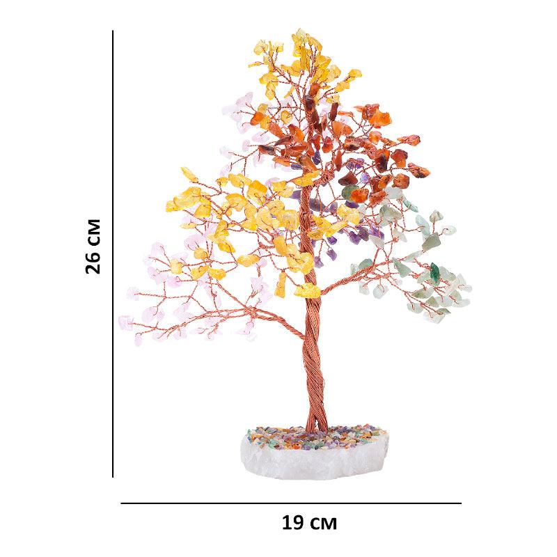 Buy Agate Tree Handcrafted Showpiece - Multicolored Showpieces from Vaaree