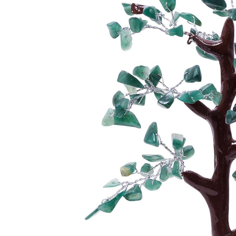 Showpieces - Agate Wish Tree Handcrafted Showpiece - Green