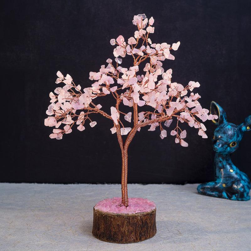 Buy Agate Wish Tree Handcrafted Showpiece - Pink Showpieces from Vaaree