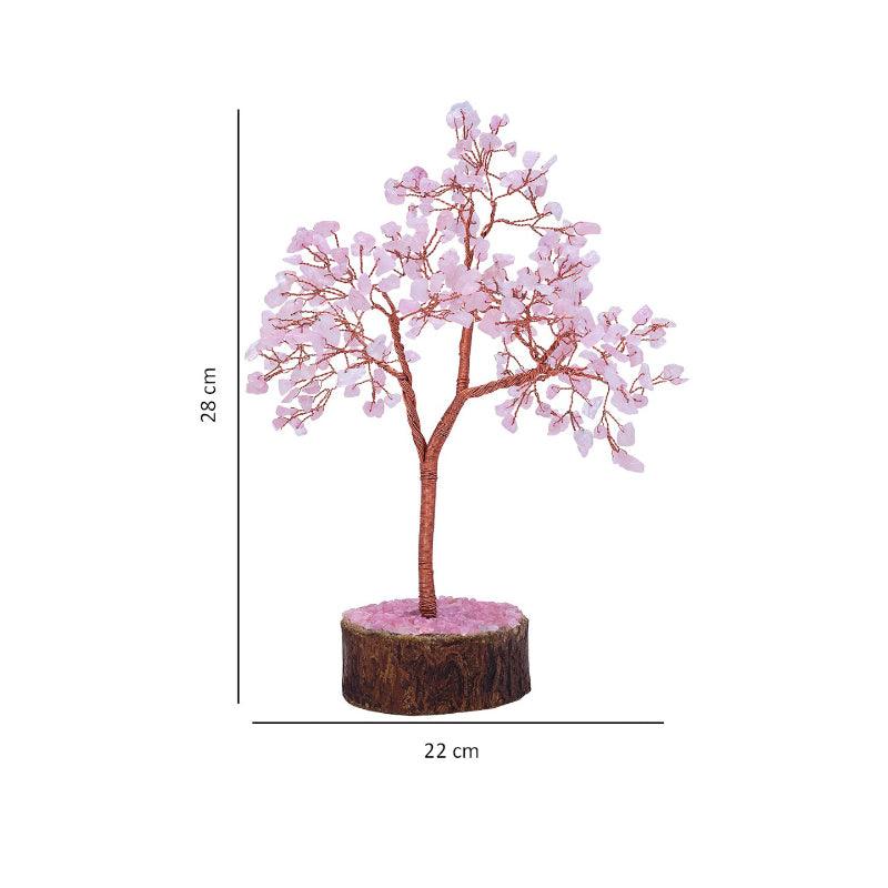 Buy Agate Wish Tree Handcrafted Showpiece - Pink Showpieces from Vaaree