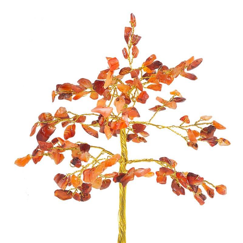 Buy Agate Wish Tree Showpiece - Orange Showpieces from Vaaree