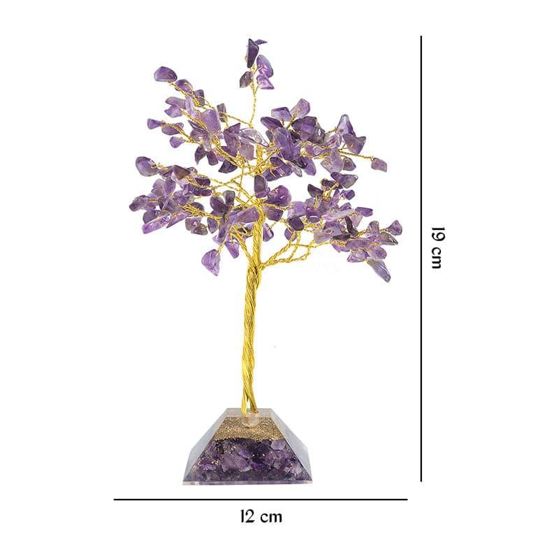 Buy Agate Wish Tree Showpiece - Purple Showpieces from Vaaree