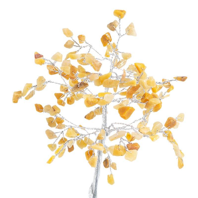 Buy Showpieces - Agate Wish Tree Showpiece - Yellow at Vaaree online