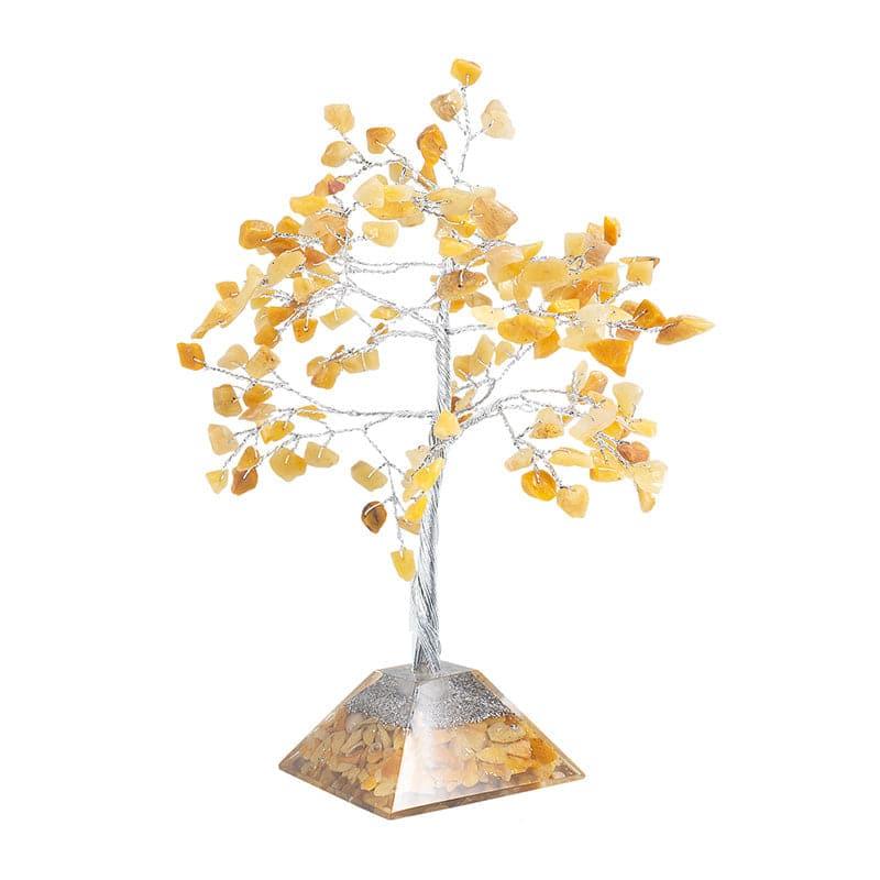 Buy Showpieces - Agate Wish Tree Showpiece - Yellow at Vaaree online