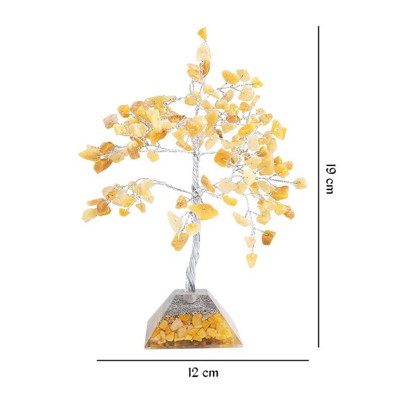 Buy Agate Wish Tree Showpiece - Yellow Showpieces from Vaaree