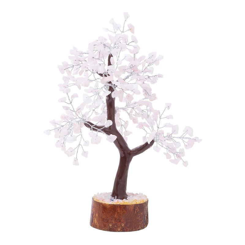 Showpieces - Agate Wishing Tree Handcrafted Showpiece - Pink