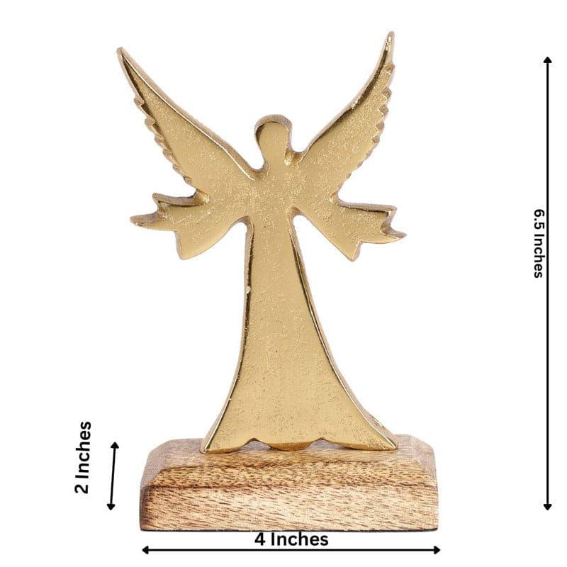 Buy Angel From Heaven Showpiece - Gold Showpieces from Vaaree