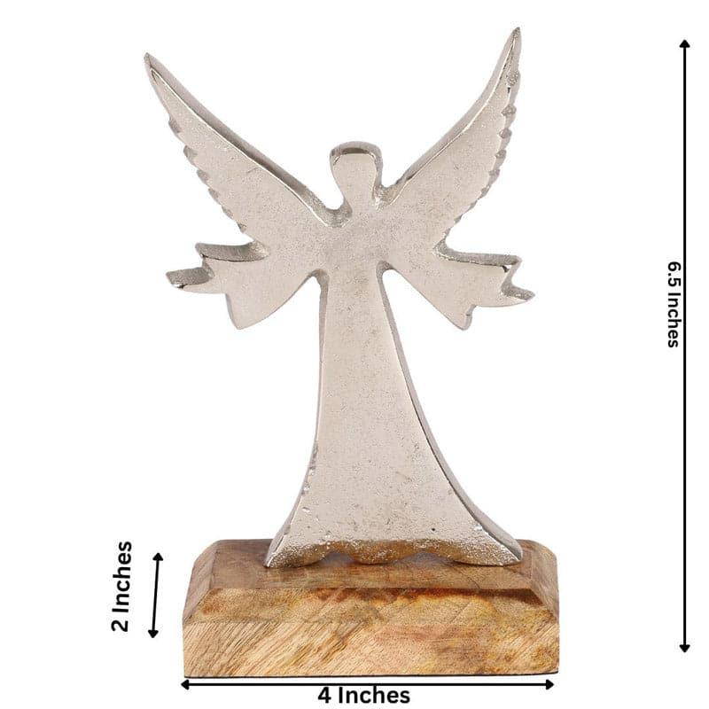 Buy Angel From Heaven Showpiece - Silver Showpieces from Vaaree