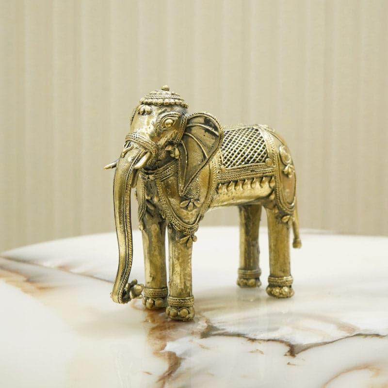 Buy Antique Vista Elephant Showpiece Showpiece from Vaaree