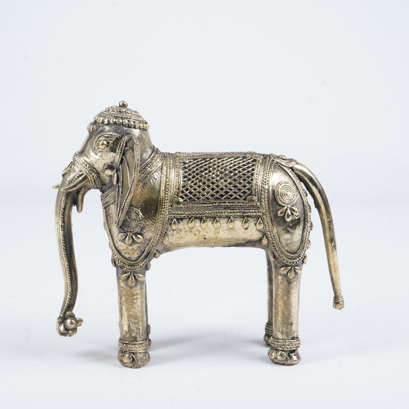 Buy Antique Vista Elephant Showpiece Showpiece from Vaaree