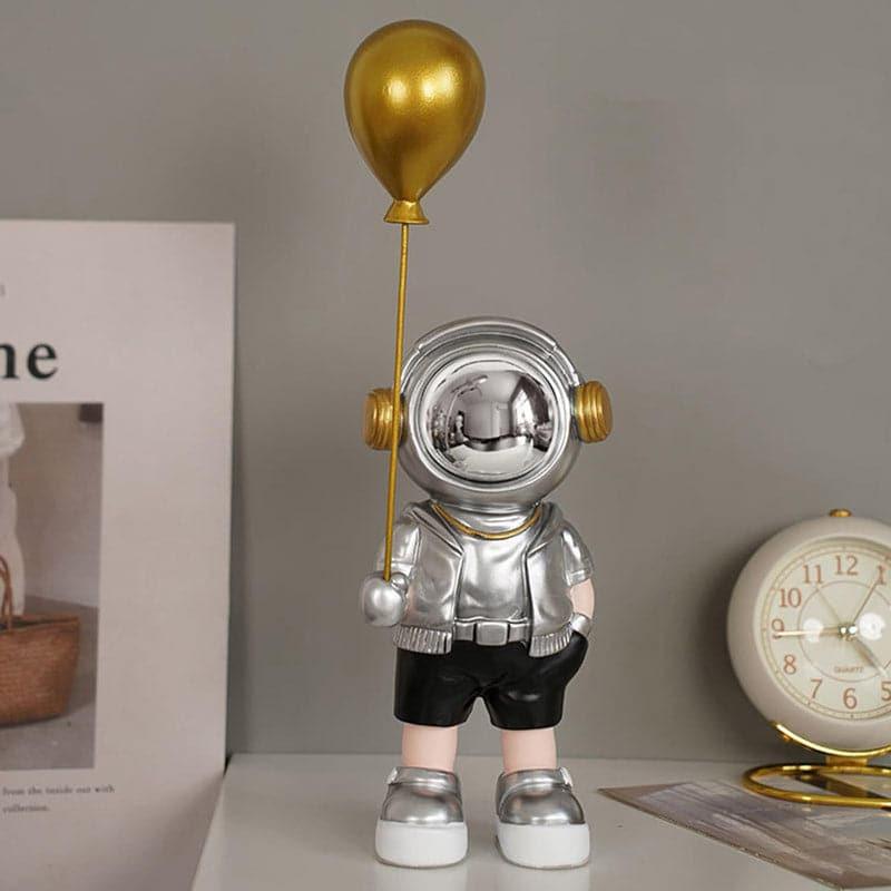 Buy Astronaut Kiddo Showpiece - Silver Showpieces from Vaaree