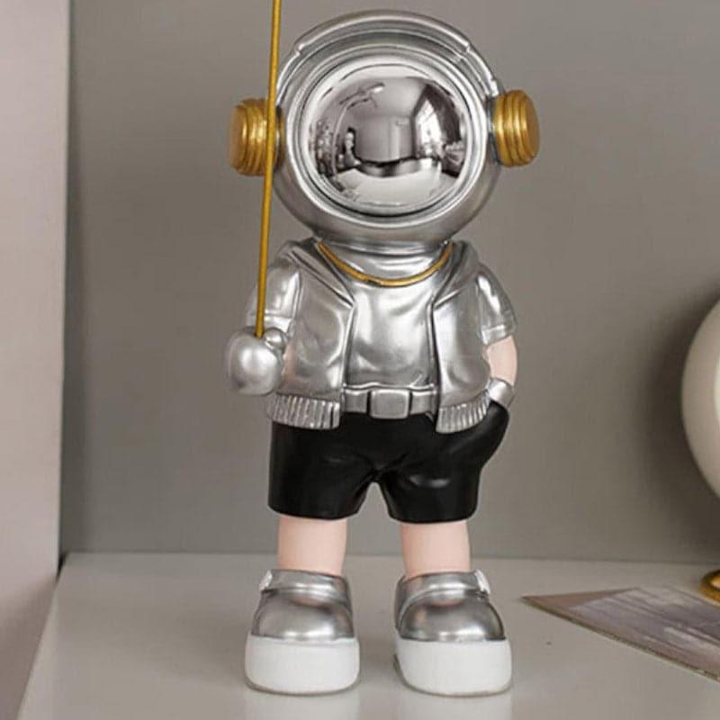 Buy Astronaut Kiddo Showpiece - Silver Showpieces from Vaaree