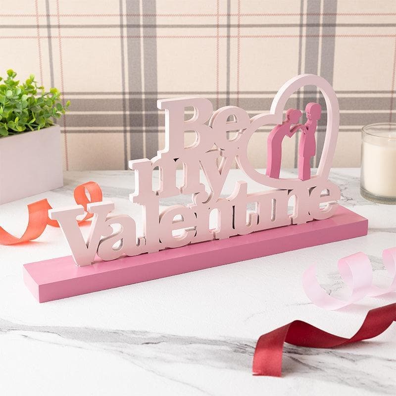 Buy Be My Valentine Showpiece - Pink Showpieces from Vaaree