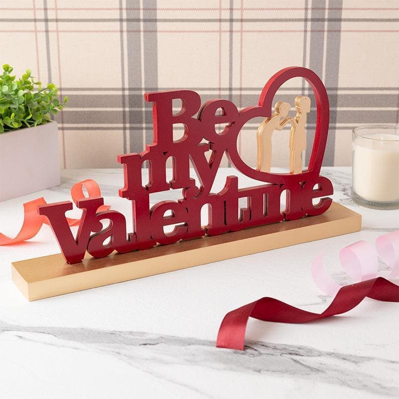 Buy Be My Valentine Showpiece - Red Showpieces from Vaaree