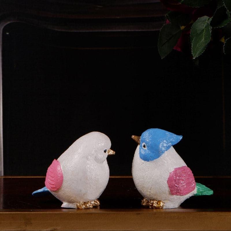 Buy Birdie Bliss - Set Of Two Showpieces from Vaaree