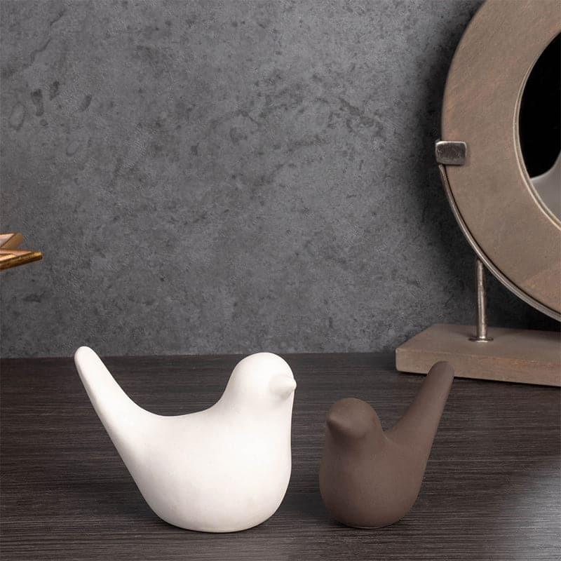 Buy Birdie Perch Showpiece - Set Of Two Showpieces from Vaaree