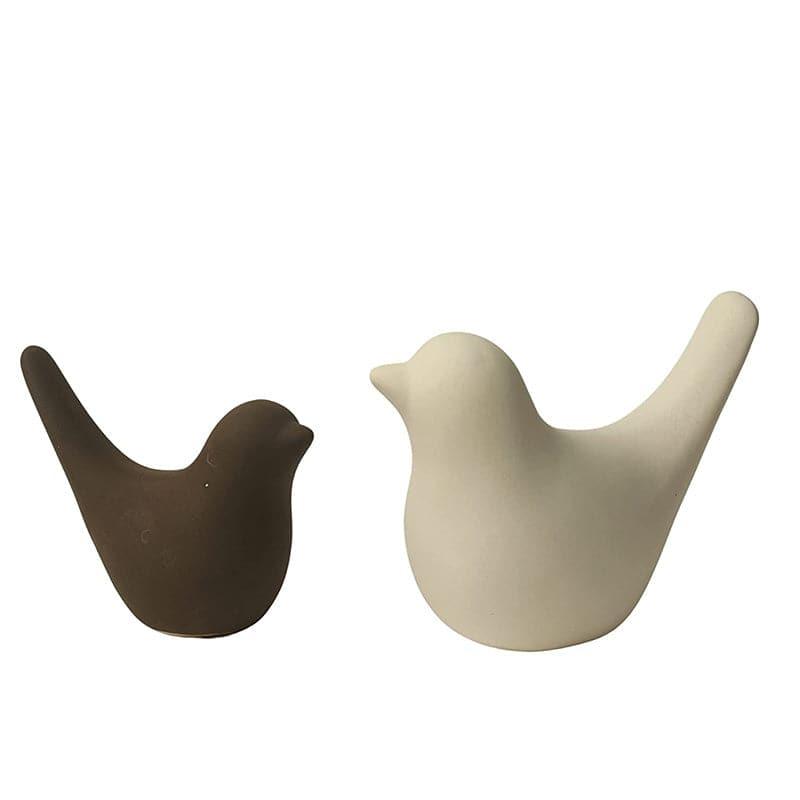 Buy Birdie Perch Showpiece - Set Of Two Showpieces from Vaaree