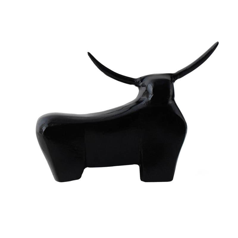 Buy Black Bull Showpiece Showpieces from Vaaree