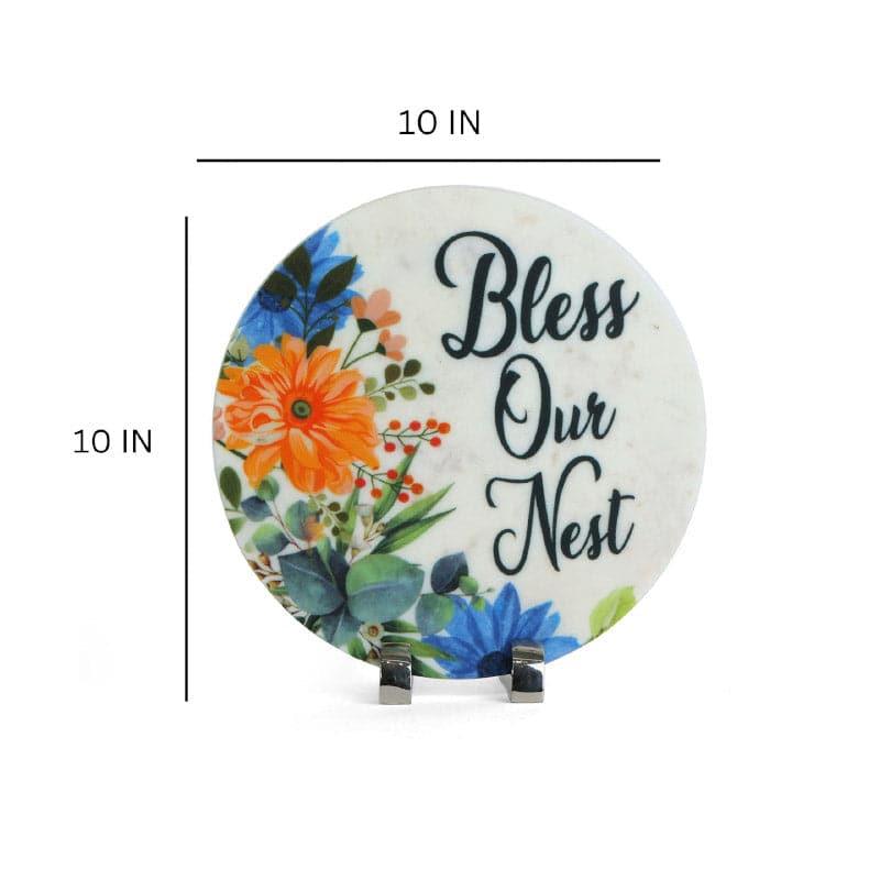 Buy Showpieces - Bless Our Nest Floral Table Accent at Vaaree online