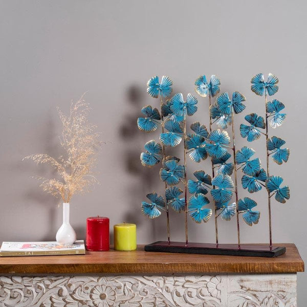 Showpieces - Blue Maidenhair Table Decor