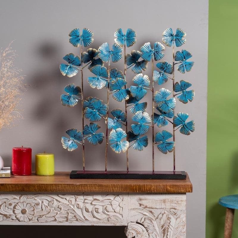 Showpieces - Blue Maidenhair Table Decor