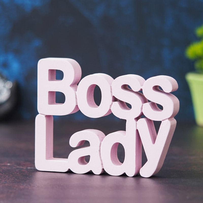 Buy Boss Lady Typography Showpiece Showpieces from Vaaree