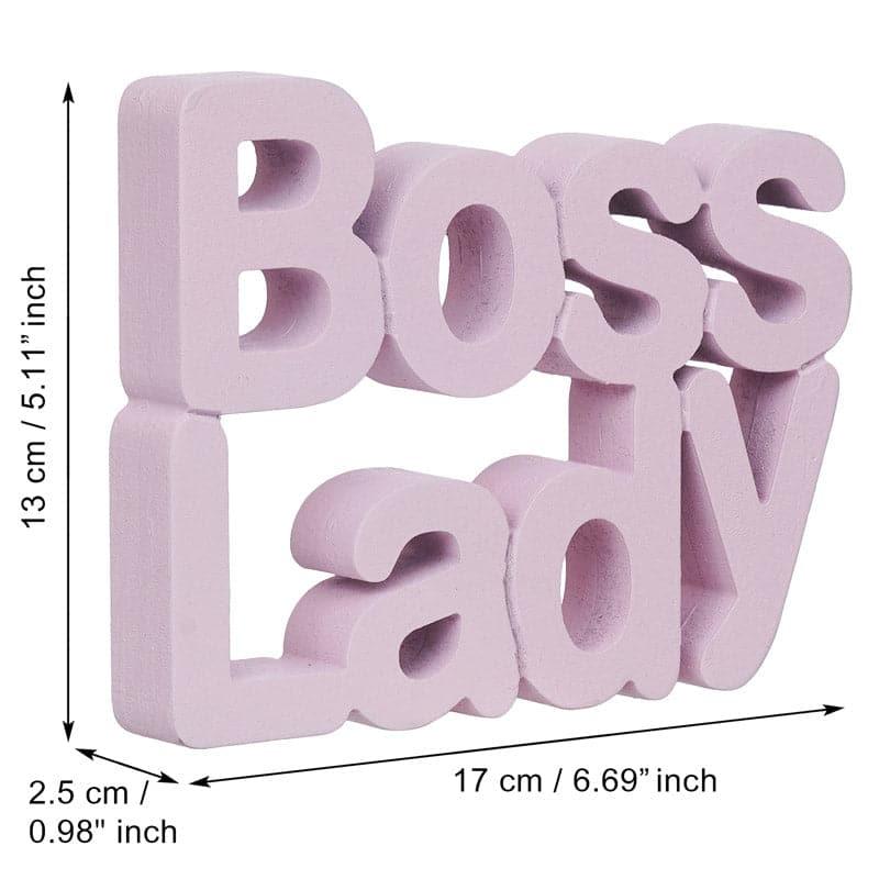 Buy Boss Lady Typography Showpiece Showpieces from Vaaree