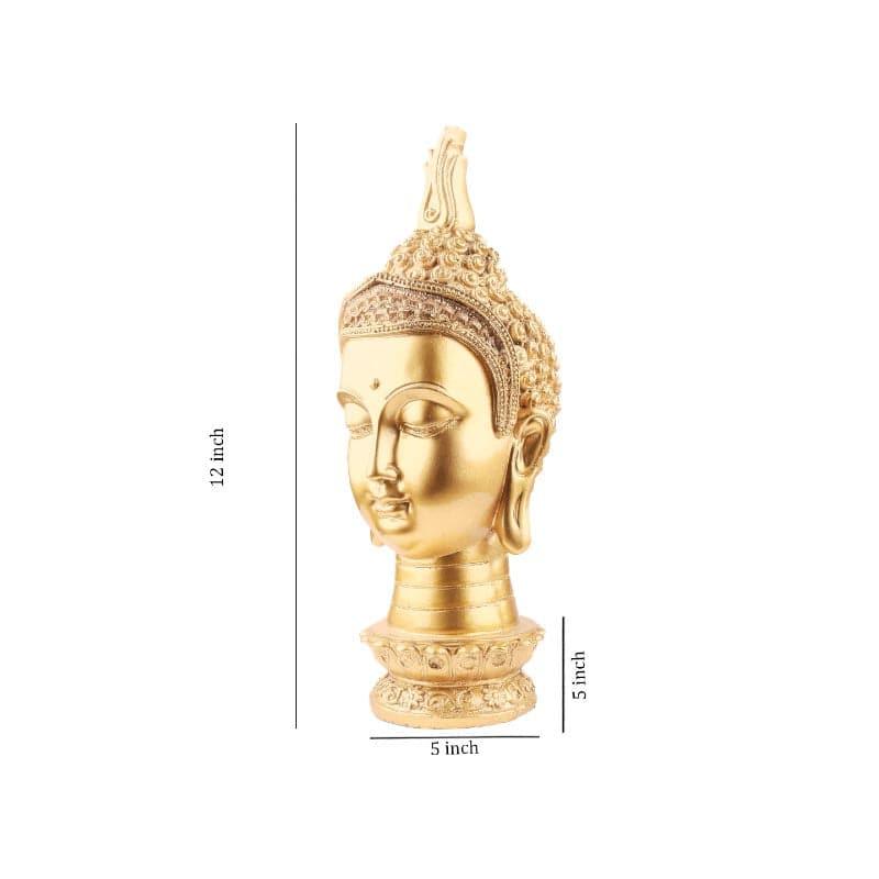 Showpieces - Buddha Head Showpiece - Medium