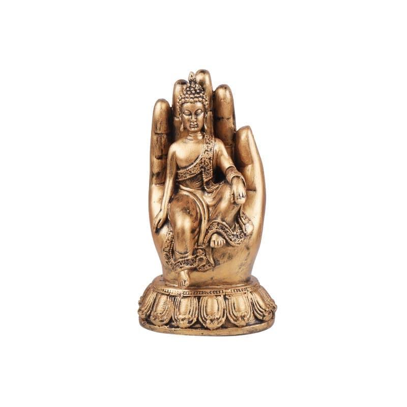 Showpieces - Buddha Sitting On Palm III