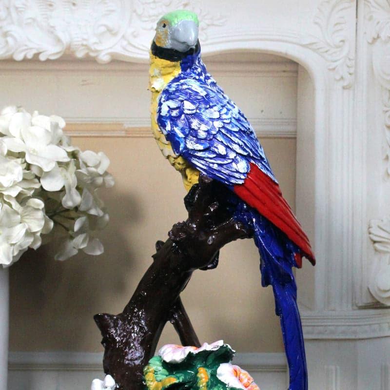 Showpieces - Budgie Parrot Showpiece - Blue