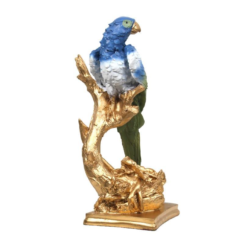 Buy Budgie Parrot Showpiece - Blue & Green Showpieces from Vaaree