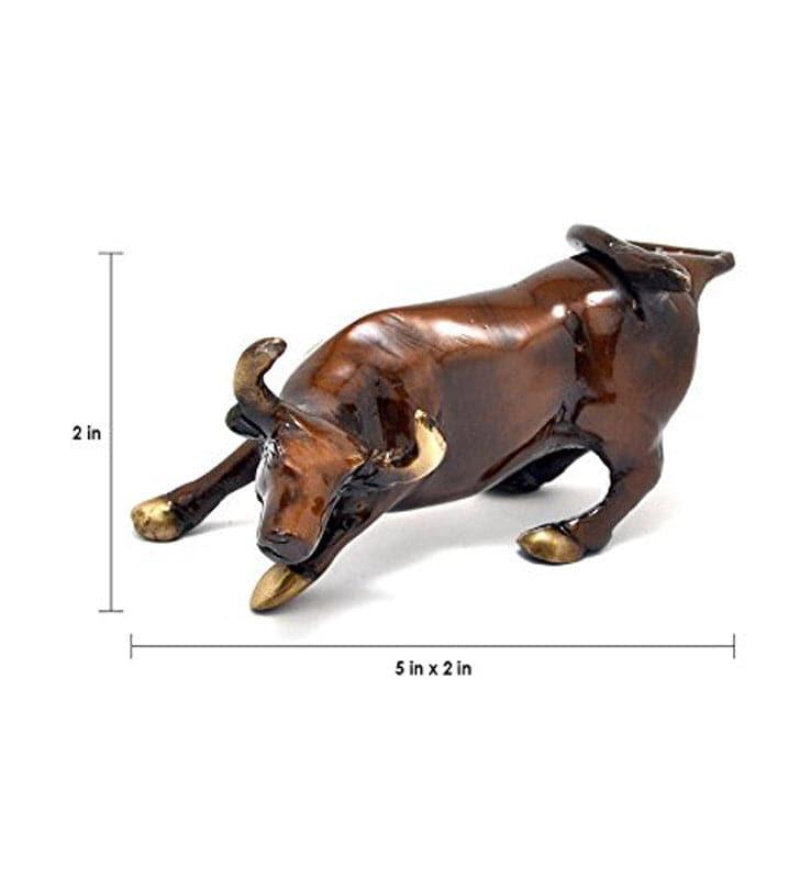 Buy Bull Charge Showpiece Showpieces from Vaaree