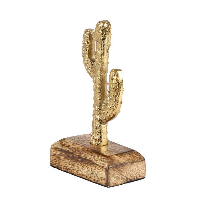 Buy Cacti Charm Showpiece - Gold Showpieces from Vaaree