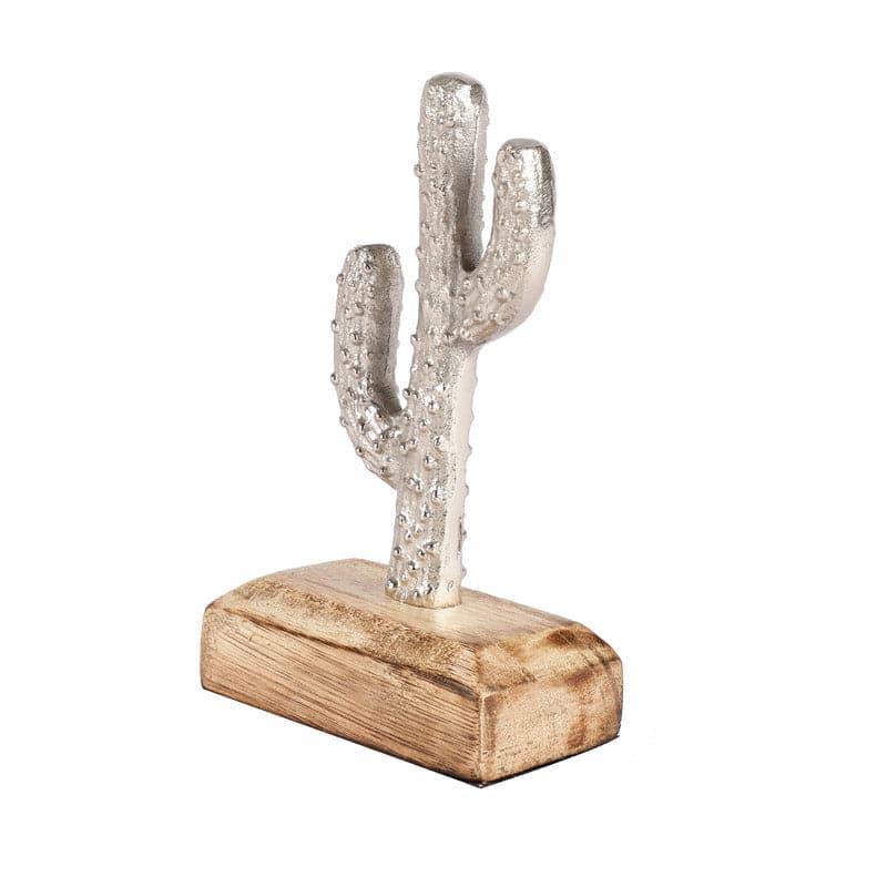 Showpieces - Cacti Charm Showpiece - Silver