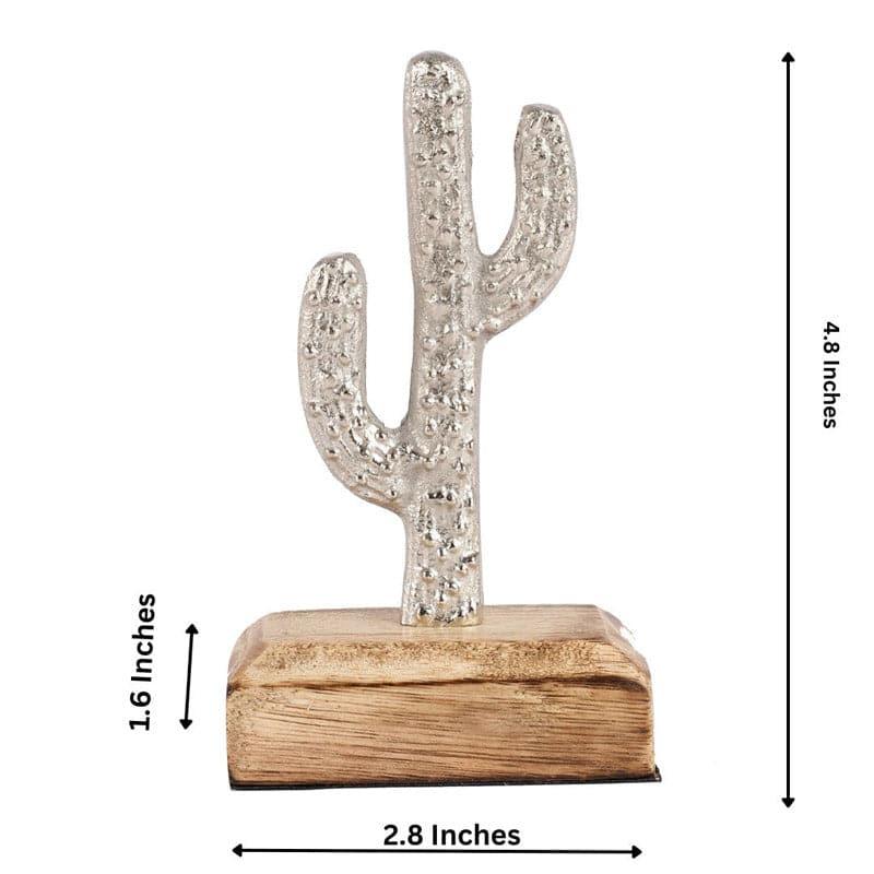 Buy Cacti Charm Showpiece - Silver Showpieces from Vaaree