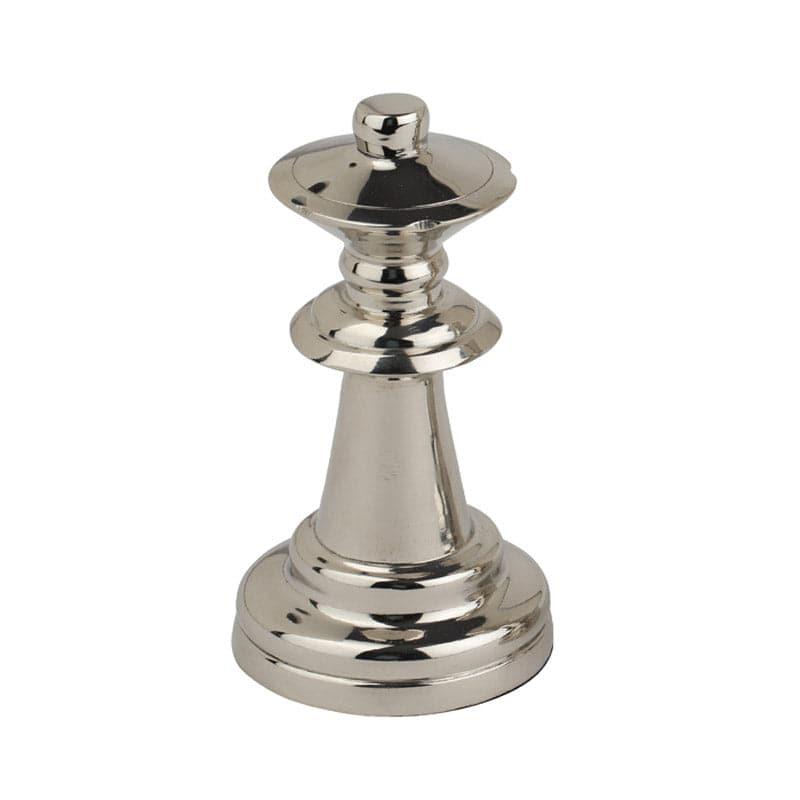 Buy Chess Charm Queen Showpiece - Silver Showpieces from Vaaree