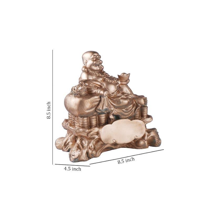 Buy Chinosan Laughing Buddha Showpiece Showpieces from Vaaree