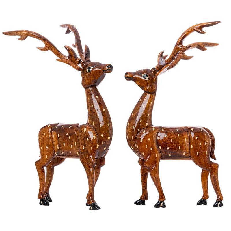 Buy Showpieces - Chital Grace Showpiece - Set Of Two at Vaaree online