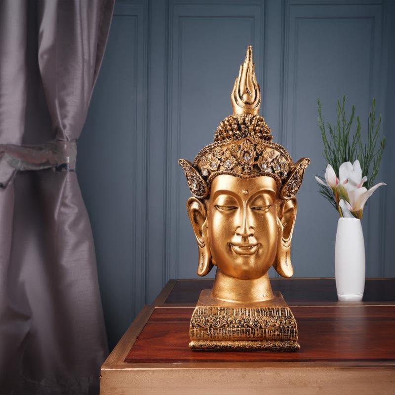 Buy Chroma Crowned Buddha Showpiece Showpieces from Vaaree