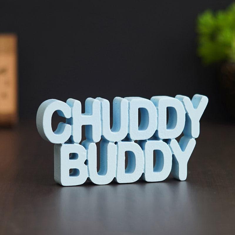 Buy Chuddy Buddy Typography Showpiece Showpieces from Vaaree