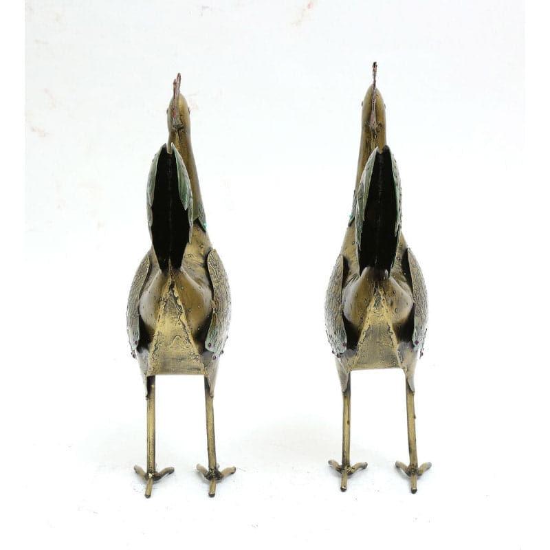 Buy Cockerel Whimsy Showpiece - Set Of Two Showpieces from Vaaree