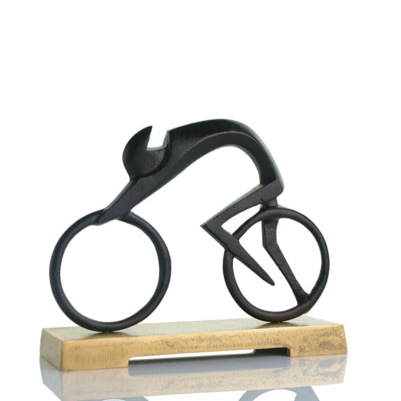 Buy Cyclist Circus Showpiece - Black Showpieces from Vaaree