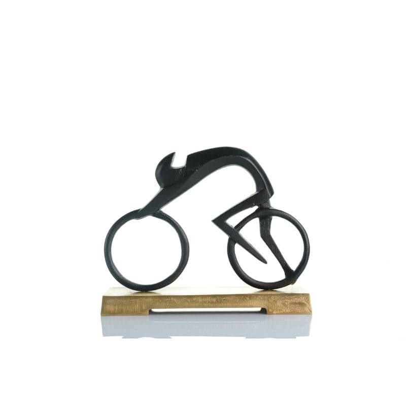 Buy Cyclist Circus Showpiece - Black Showpieces from Vaaree