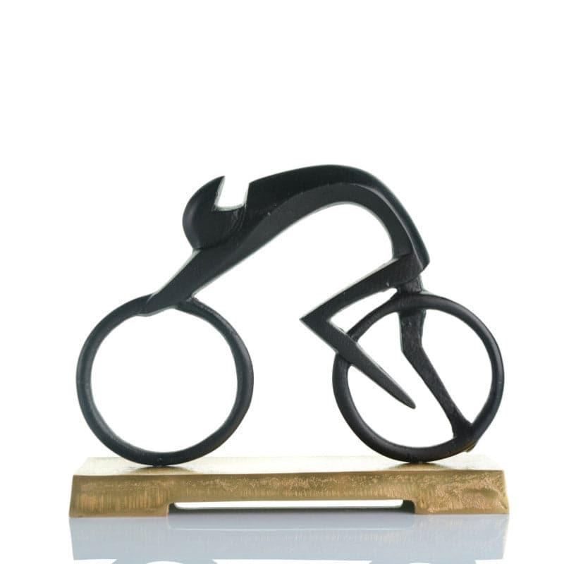 Buy Cyclist Circus Showpiece - Black Showpieces from Vaaree