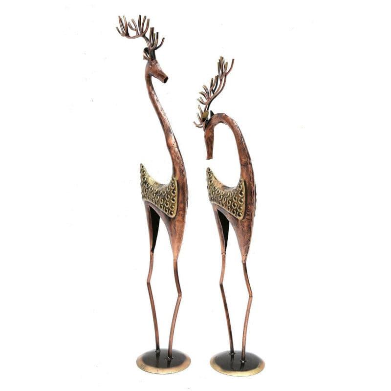 Buy Deer Buddies Showpiece - Set Of Two Showpieces from Vaaree