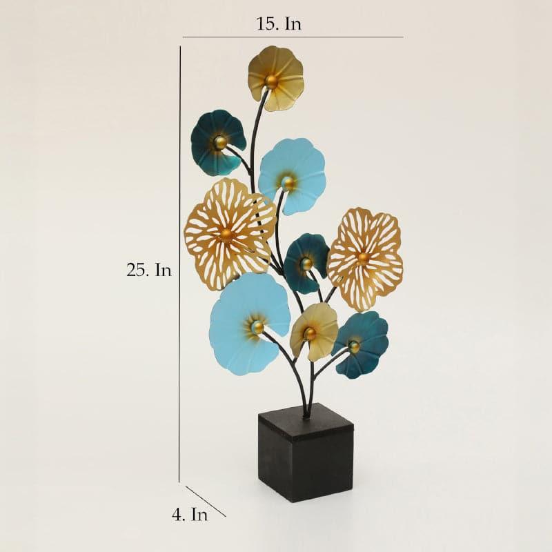 Showpieces - Delphia Floral Table Accent