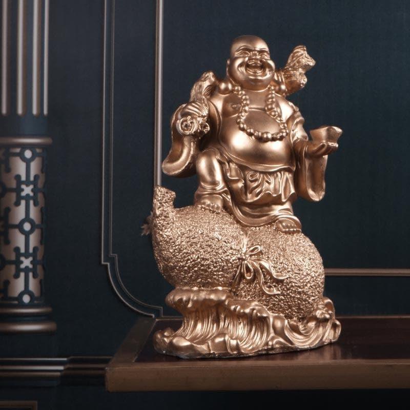 Buy Deming Laughing Buddha Showpiece Showpieces from Vaaree